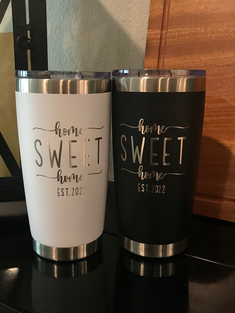 Engraved Coffee Tumbler