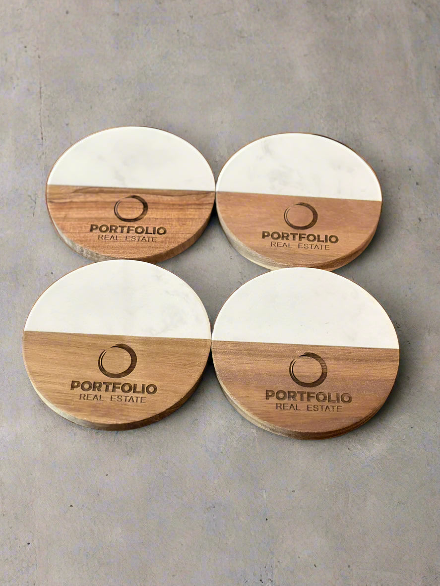 Engraved Coasters (set of 4)