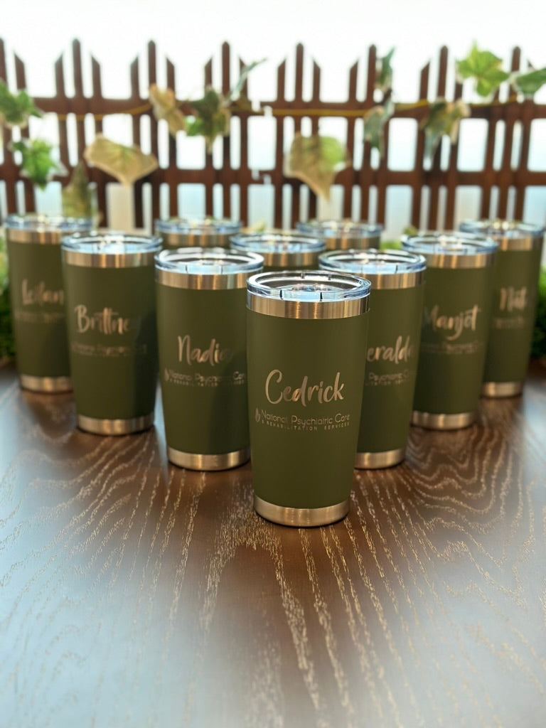 Engraved Coffee Tumbler