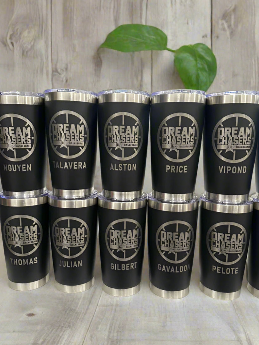 Engraved Coffee Tumbler