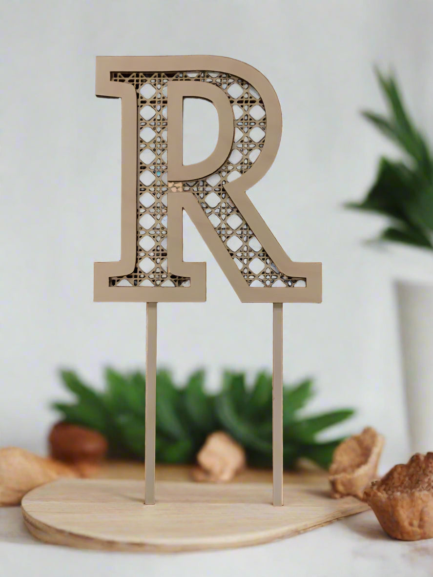 Laser Cut Cake Topper