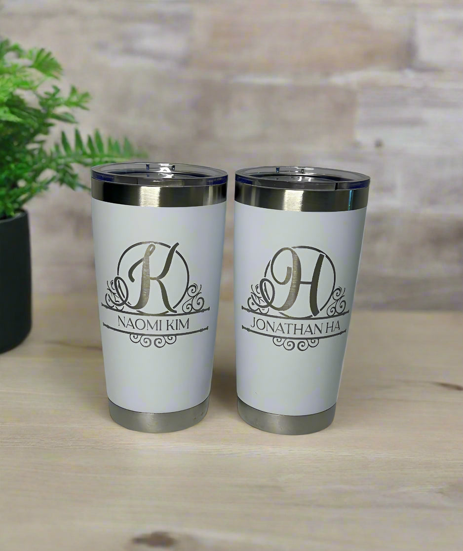 Engraved Coffee Tumbler