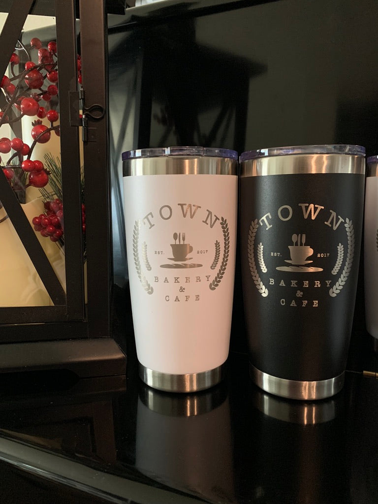 Engraved Coffee Tumbler